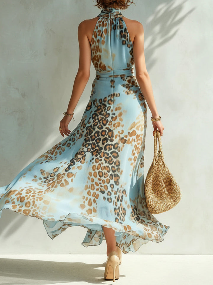 Desirè | Glamorous Dress with Animal Print