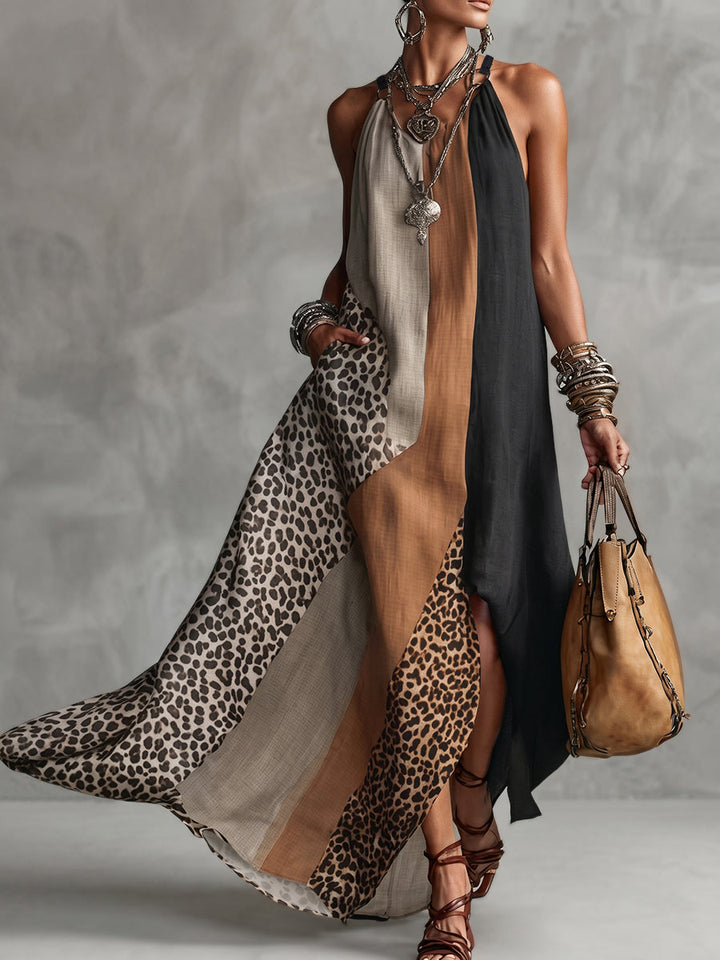 LUCIA | Maxi Halter Dress