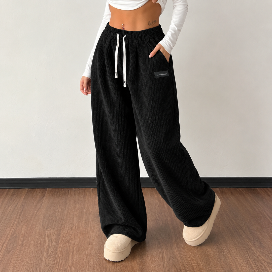Livia | Comfortable Wide Trousers