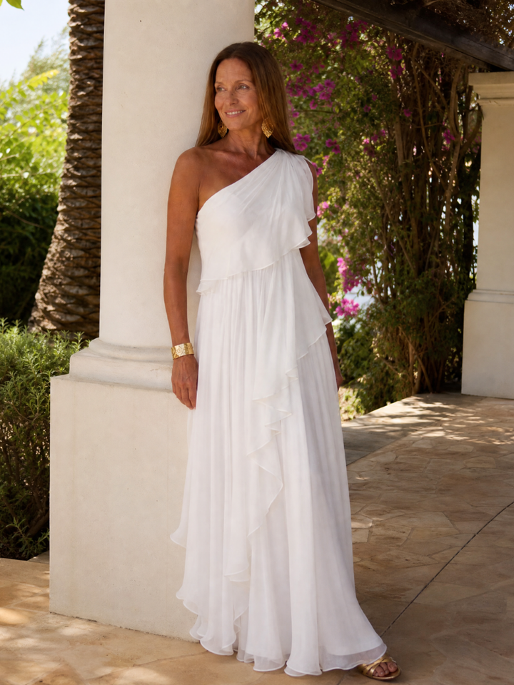 TRACEY | One-Shoulder Maxi Dress