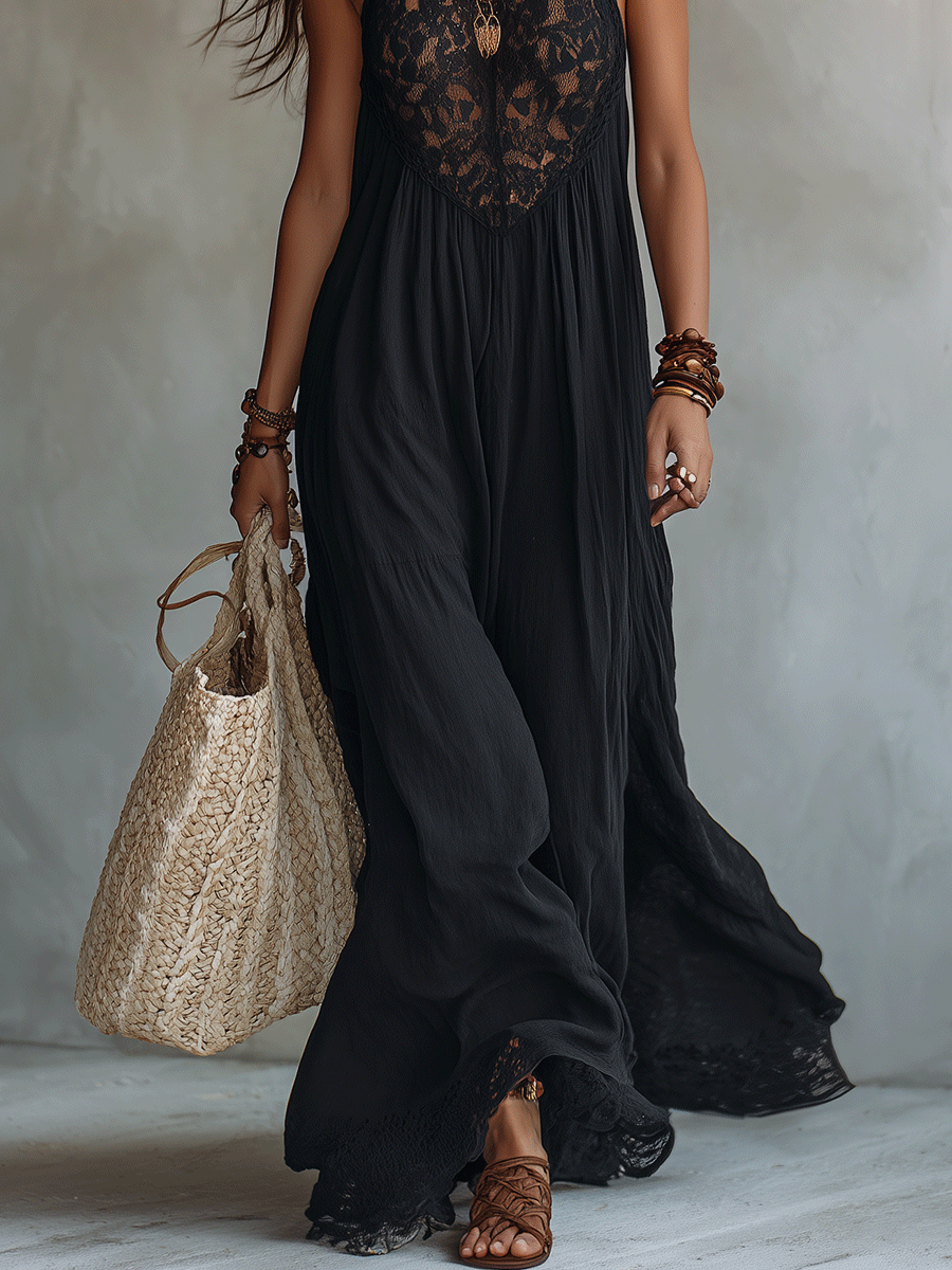 Charlotte | Bohemian Evening Maxi Dress