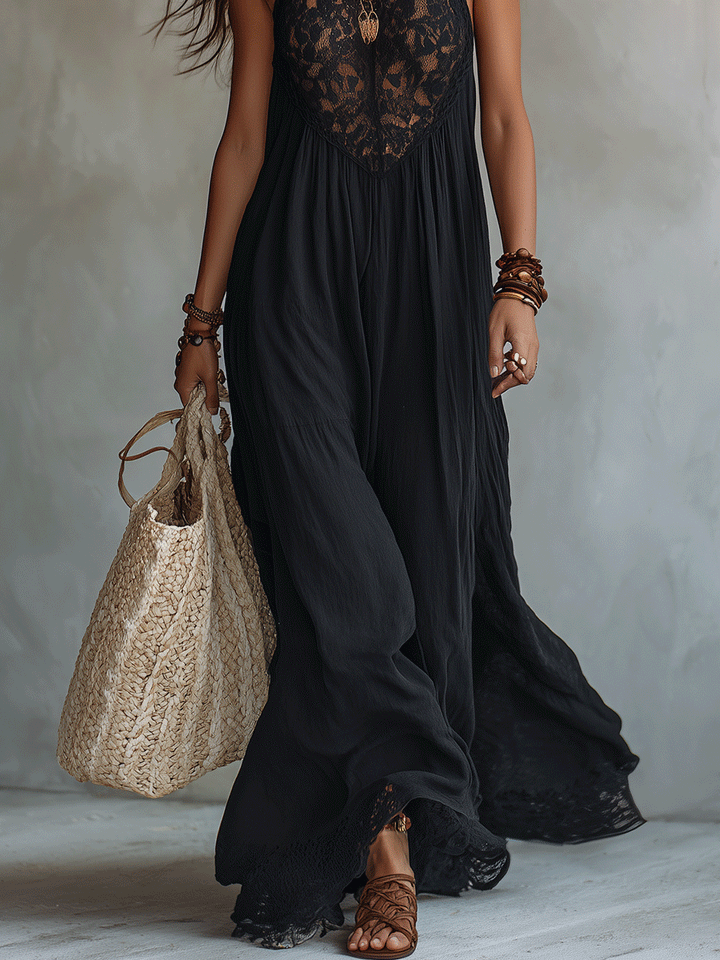 Charlotte | Bohemian Evening Maxi Dress