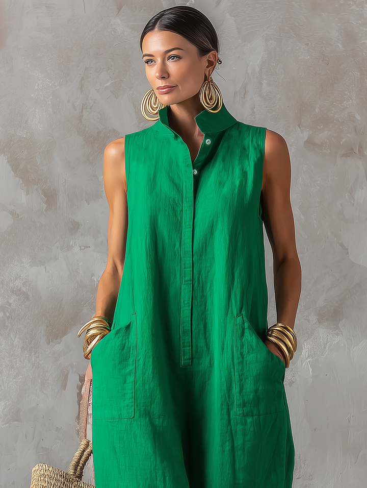 JERLINE | Relaxed Wide-Leg Jumpsuit