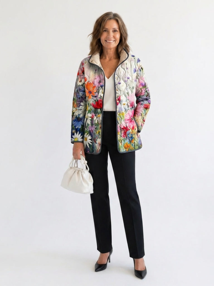 Zoey | Quilted Jacket Wildflower Manon