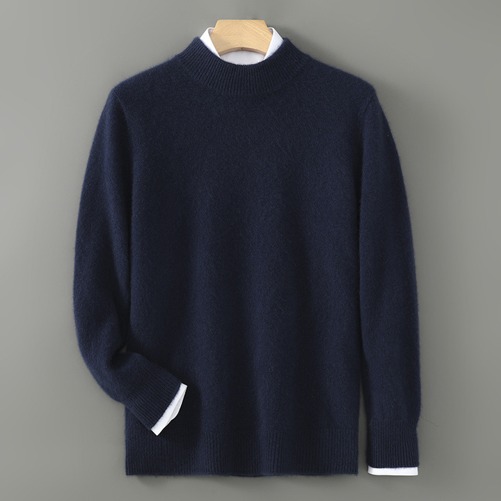 Olivia Mae | Wool Mock-Neck Jumper