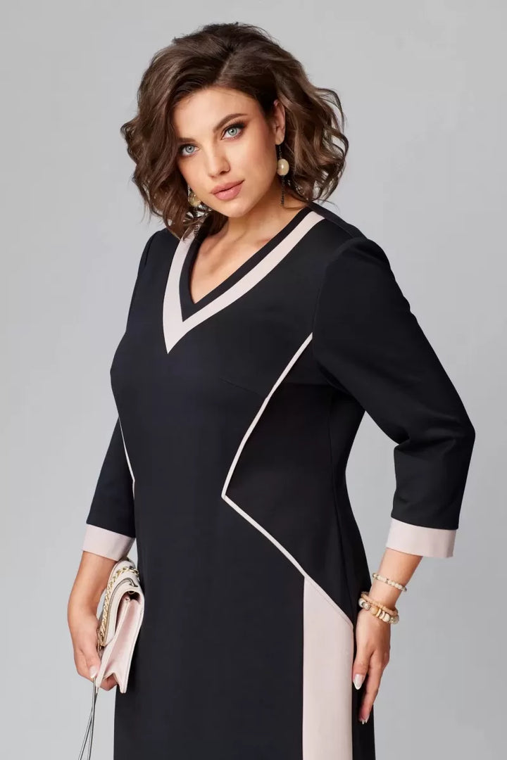 Alexa | Elegant V-neck dress