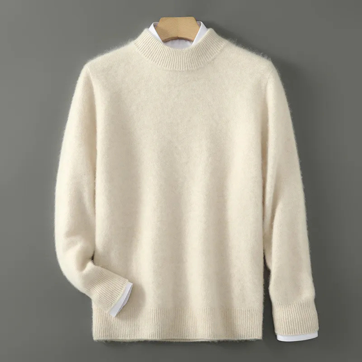 Olivia Mae | Wool Mock-Neck Jumper