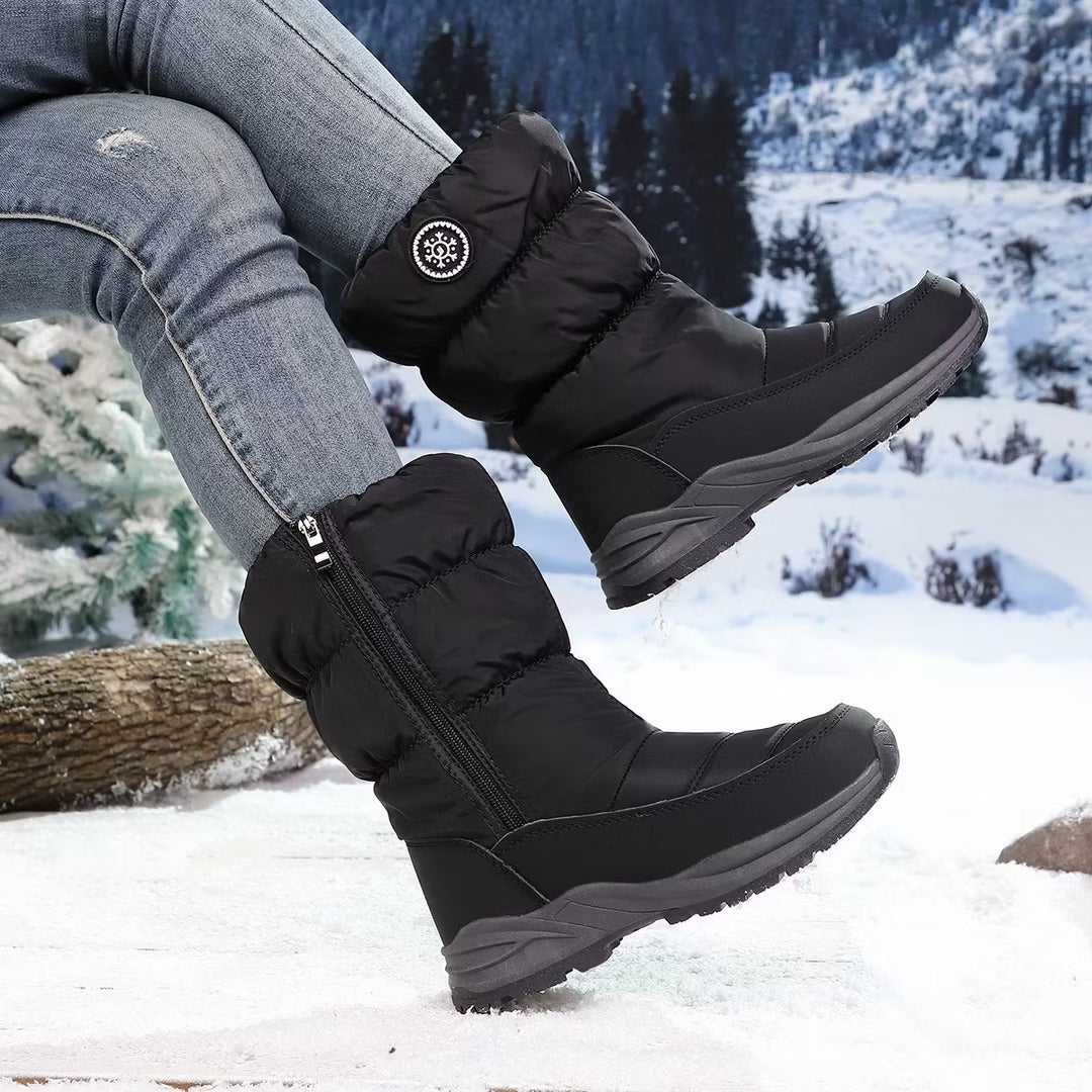 Claire | Mid-Calf Winter Snow Boots