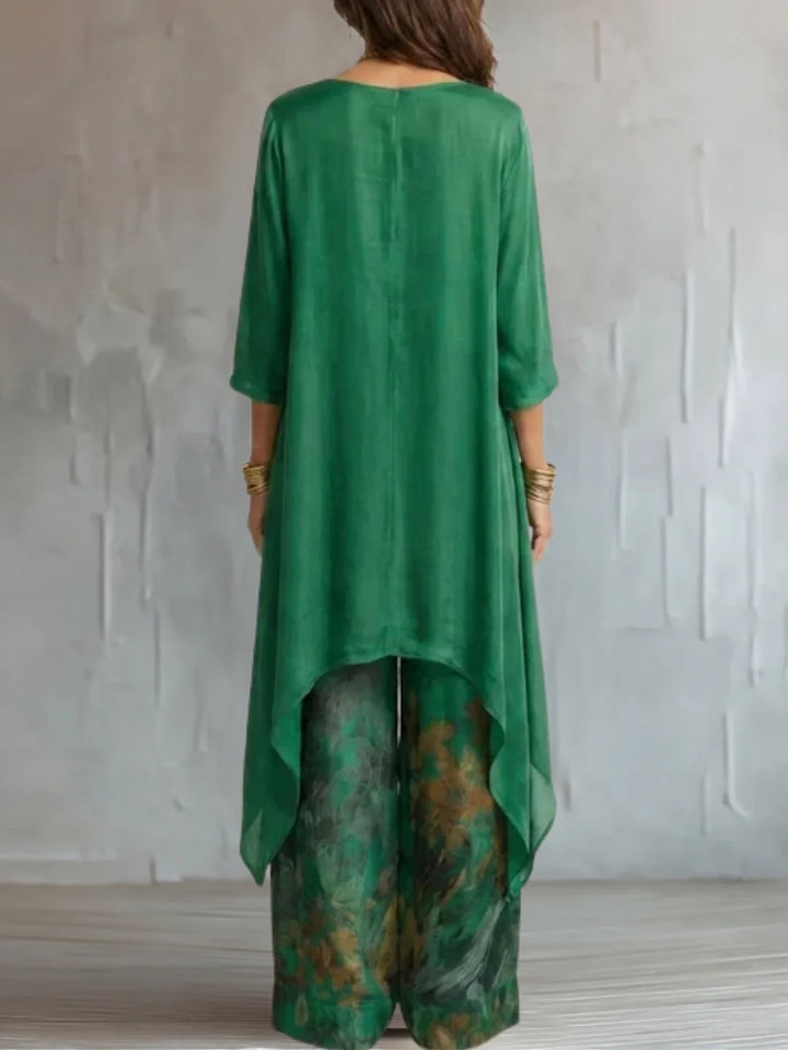 Geneva | Asymmetric Fluid Floral Set