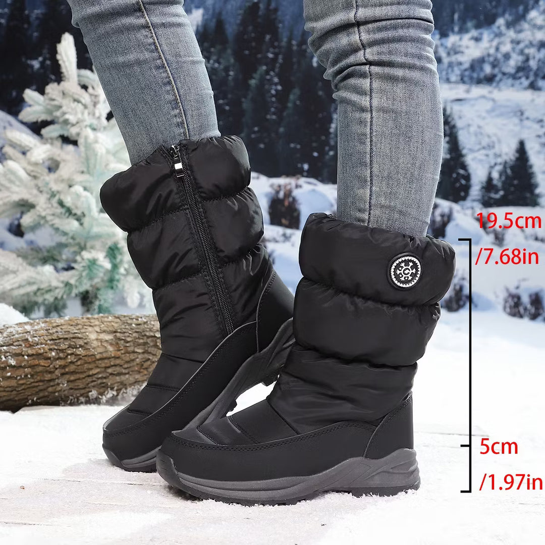 Claire | Mid-Calf Winter Snow Boots