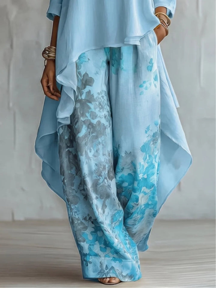Geneva | Asymmetric Fluid Floral Set