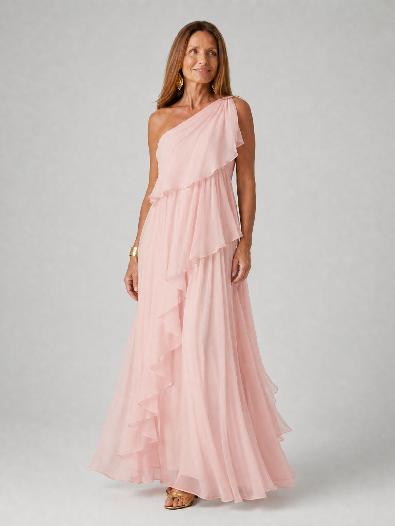 TRACEY | One-Shoulder Maxi Dress
