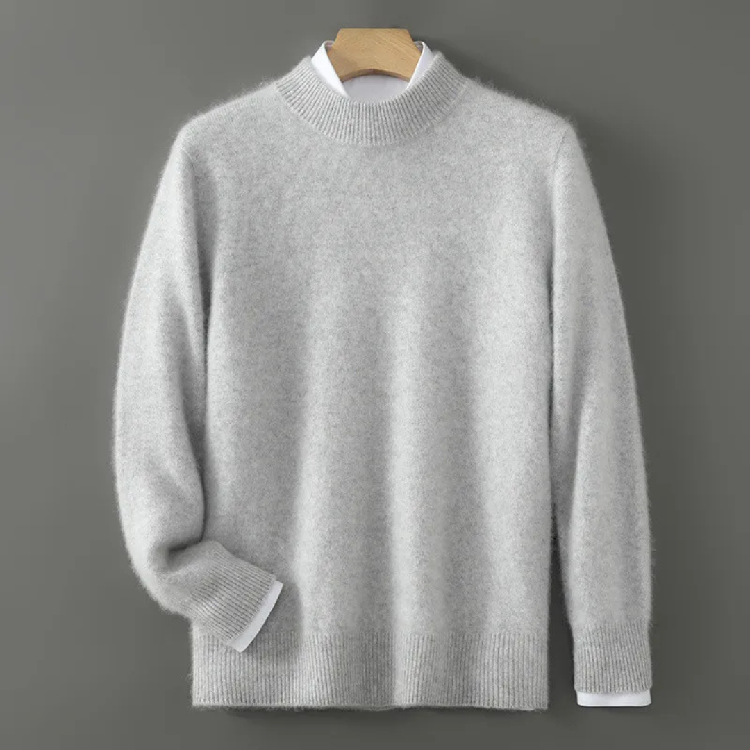 Olivia Mae | Wool Mock-Neck Jumper