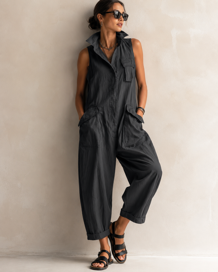 Simone | Sleeveless Jumpsuit
