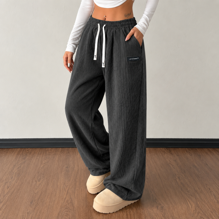 Livia | Comfortable Wide Trousers