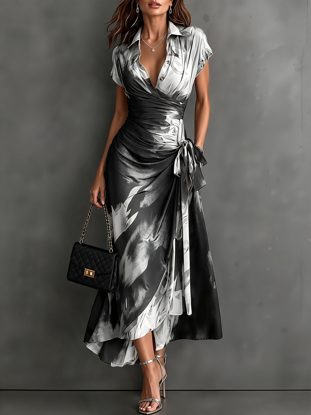 Audrey | Fitted Midi Dress