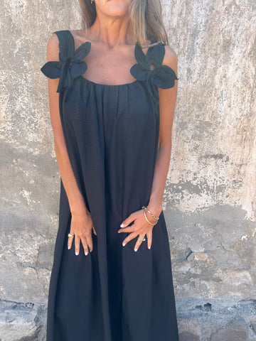 LUCIANA | Floral Strap Maxi Dress