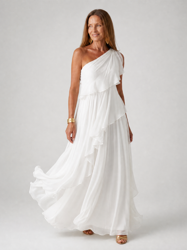 TRACEY | One-Shoulder Maxi Dress