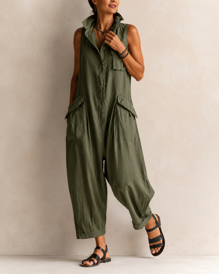 Simone | Sleeveless Jumpsuit