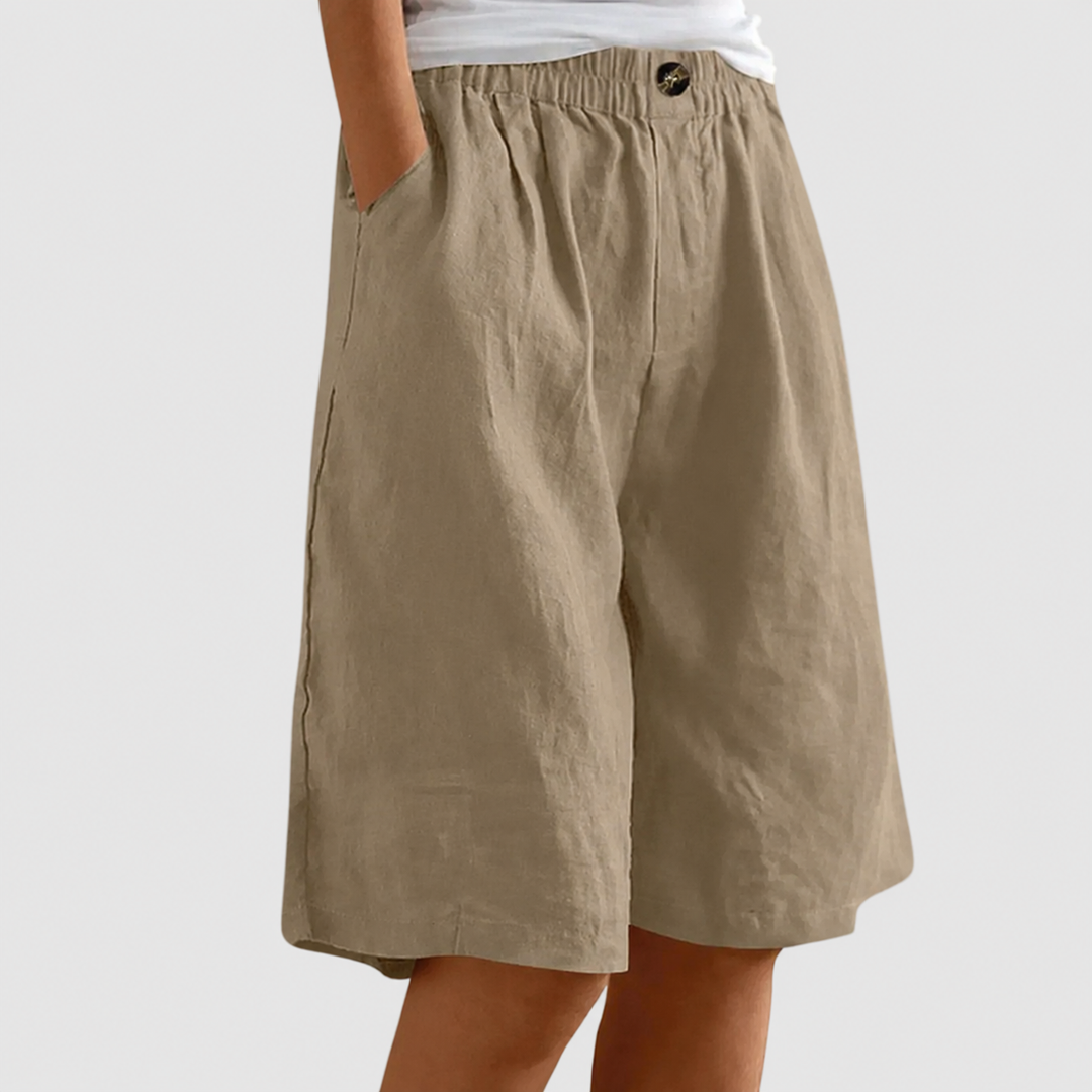 Madeleine | Loose Shorts with Elastic Waist
