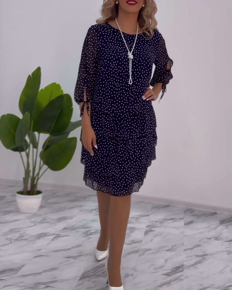 Chloe | Elegant Autumn Dress
