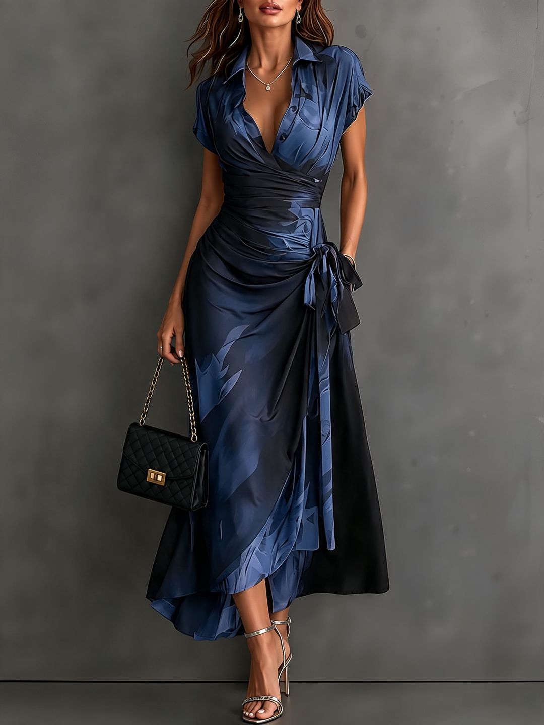 Audrey | Fitted Midi Dress