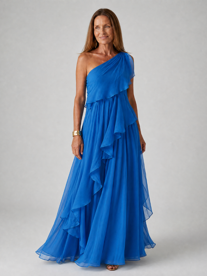 TRACEY | One-Shoulder Maxi Dress