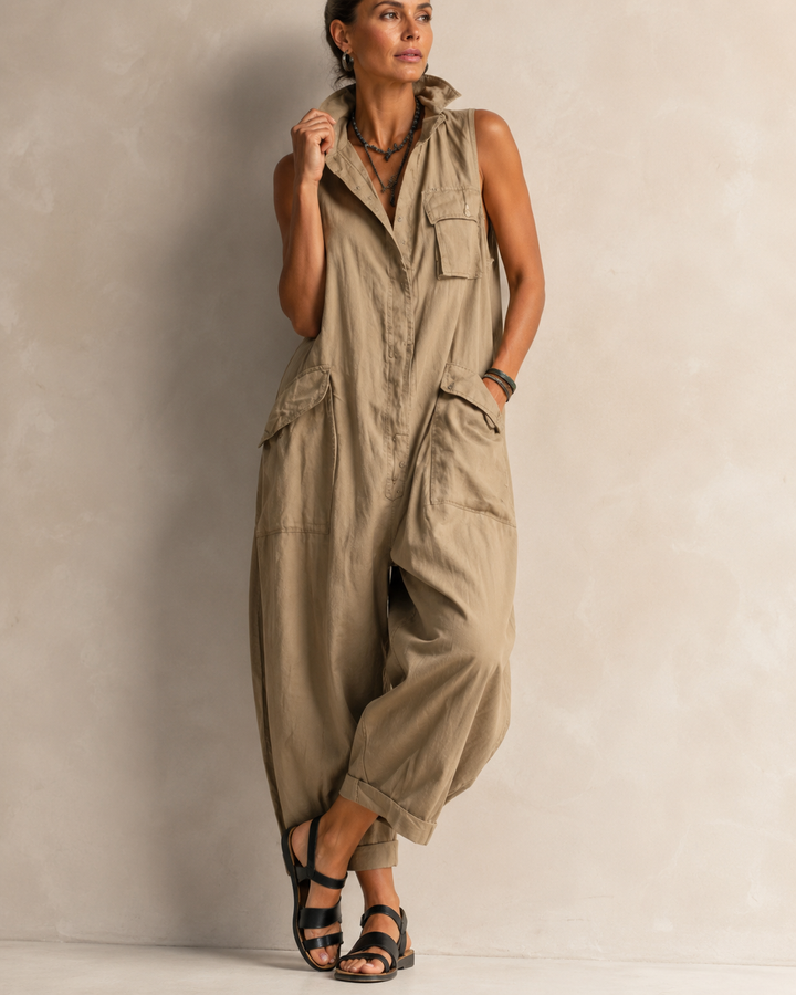 Simone | Sleeveless Jumpsuit
