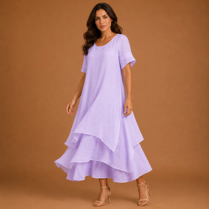 Aria | Fluid Tiered Maxi Dress