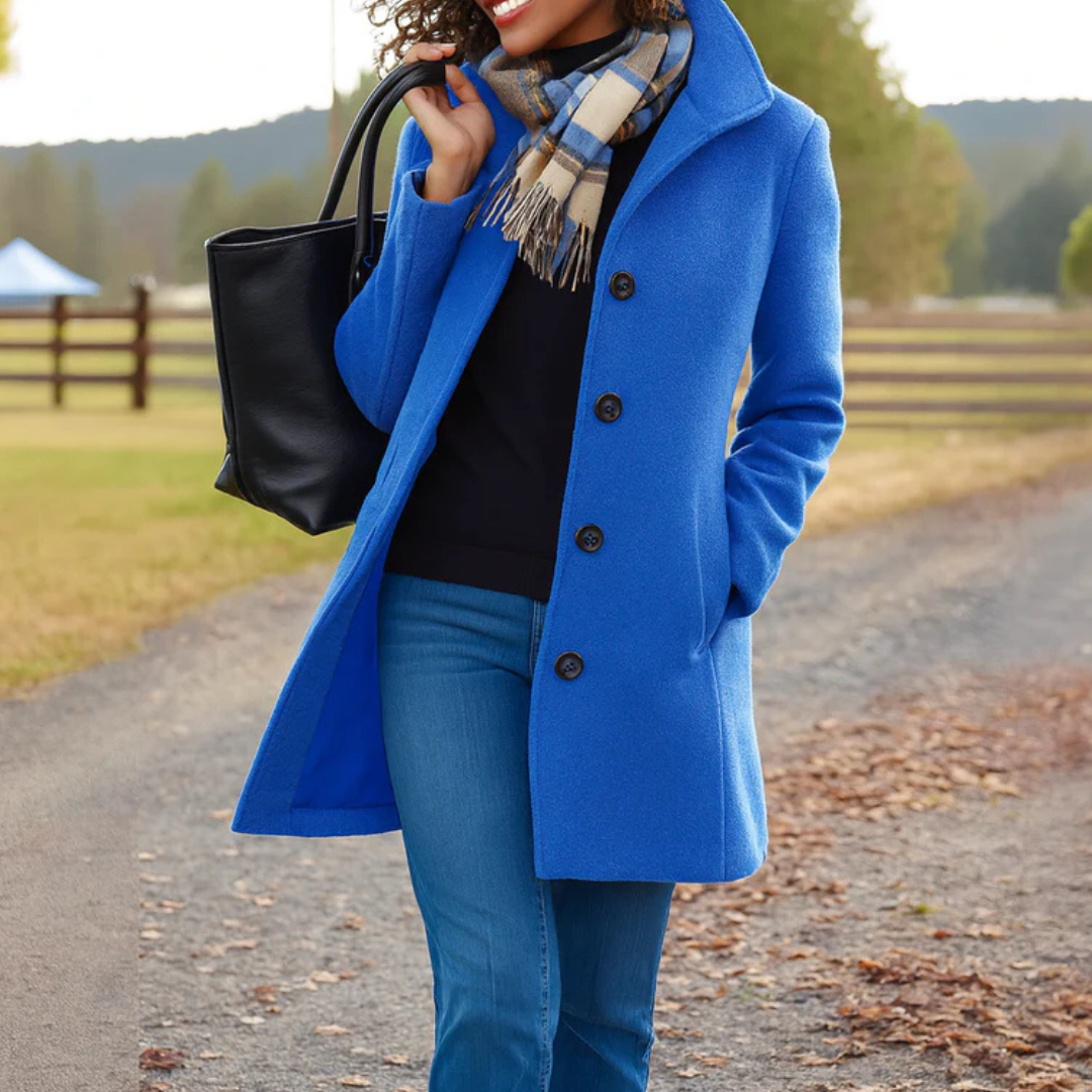 Aurora | Classic Coat with Matching Scarf Gift