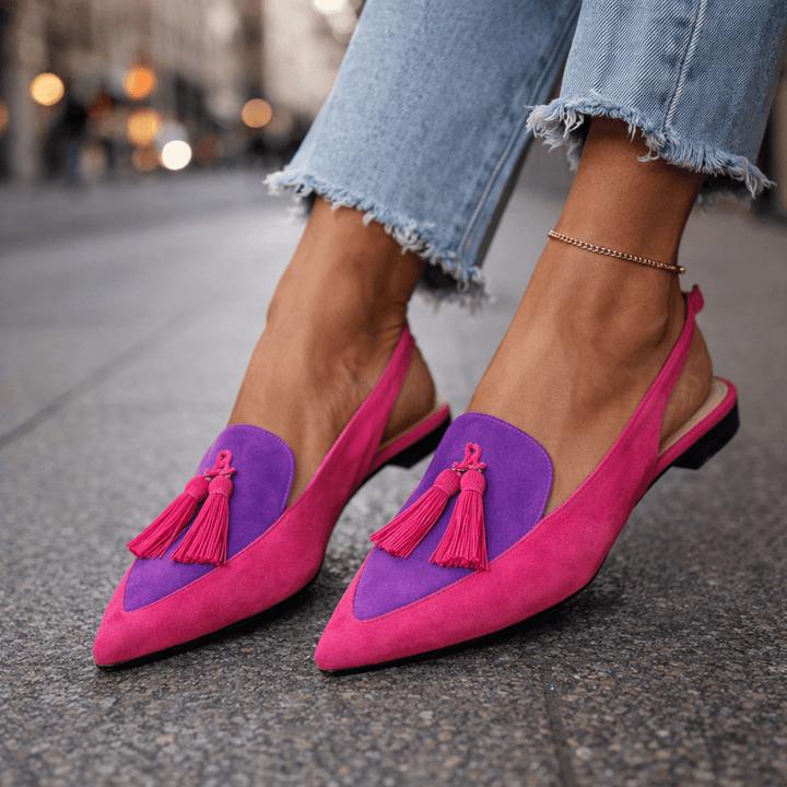 Eliza | Sandals with Straps and Tassels