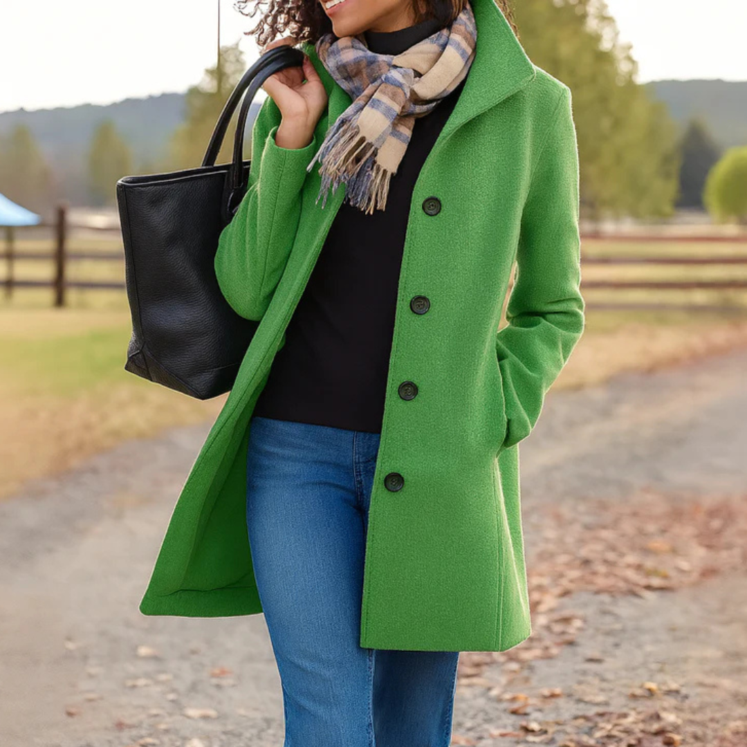 Aurora | Classic Coat with Matching Scarf Gift