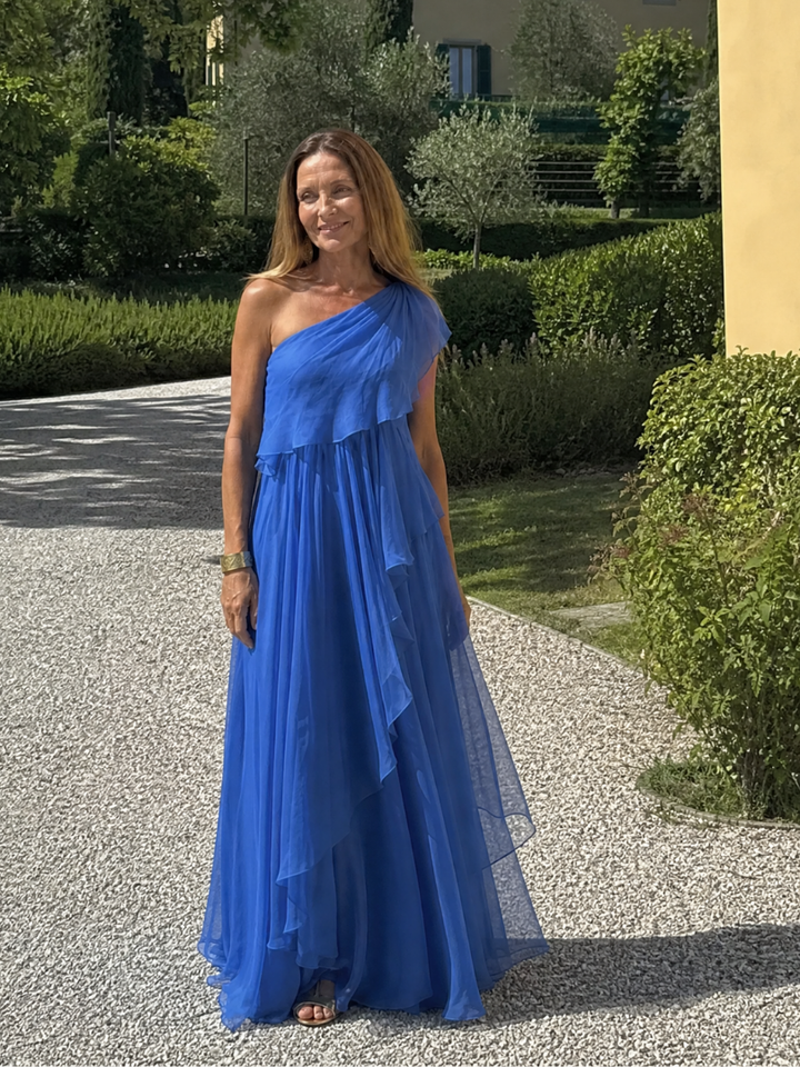 TRACEY | One-Shoulder Maxi Dress