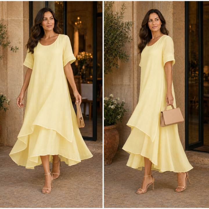 Aria | Fluid Tiered Maxi Dress