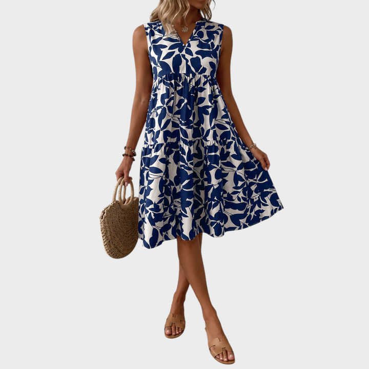 Soomin | Casual Summer Dress with Floral Print