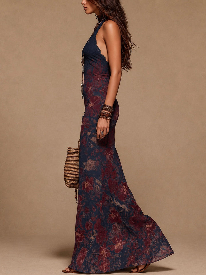Lía | Floral Maxi Dress