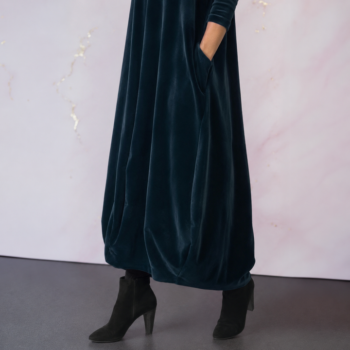 Leona | Velvet Maxi Dress