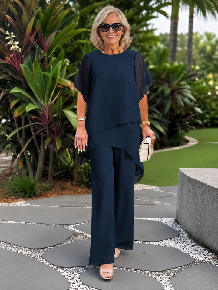 BEVERLY™ | Elegant Asymmetrical Two Piece Set