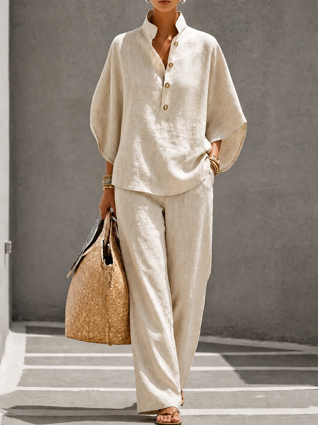 Carlotta | Two-Piece Palazzo Set