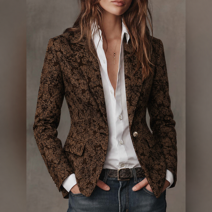 Estelle | Jacquard Blazer Fitted