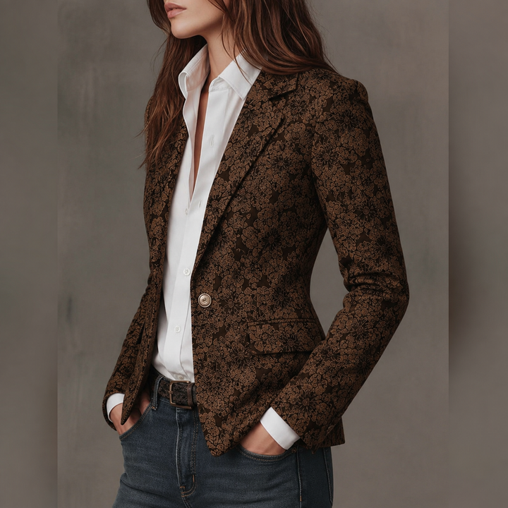 Estelle | Jacquard Blazer Fitted
