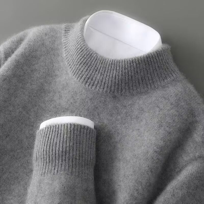 Olivia Mae | Wool Mock-Neck Jumper