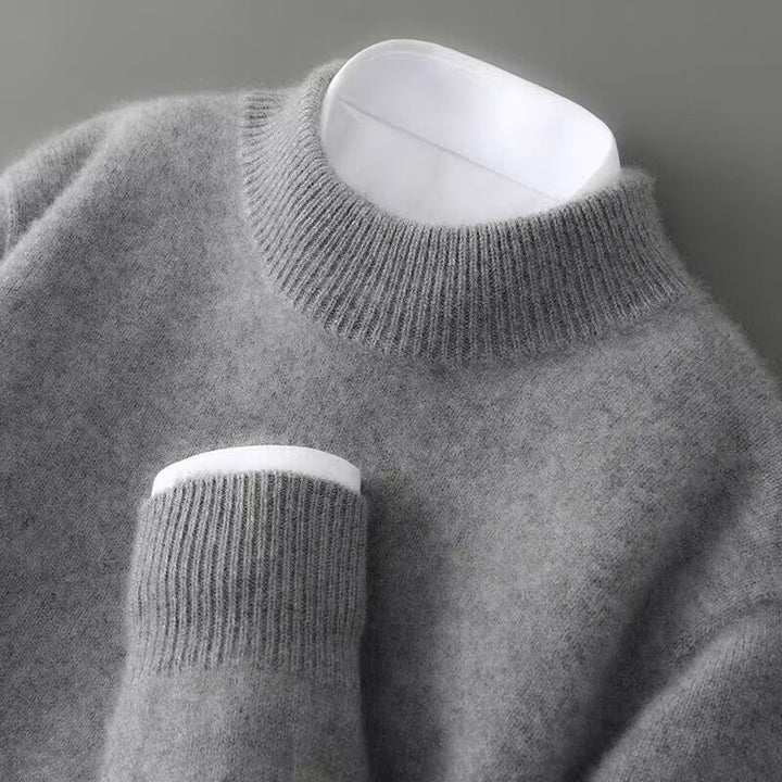 Olivia Mae | Wool Mock-Neck Jumper