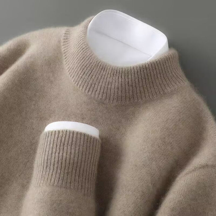 Olivia Mae | Wool Mock-Neck Jumper