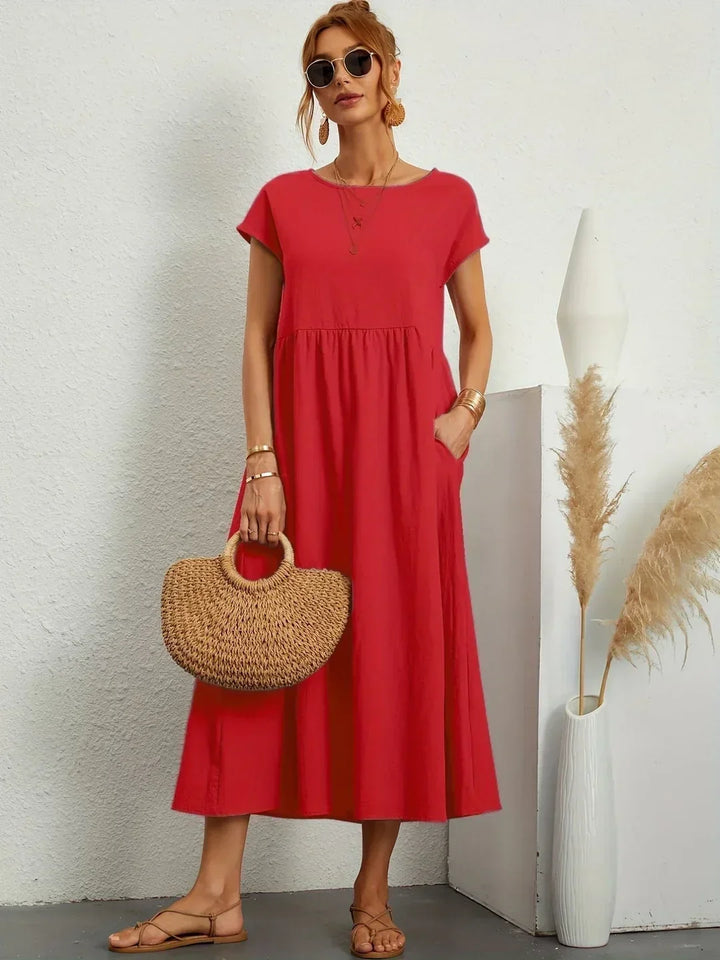 Gabrielle | Timeless Elegance Midi Dress