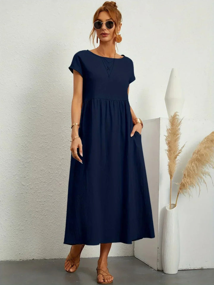 Gabrielle | Timeless Elegance Midi Dress