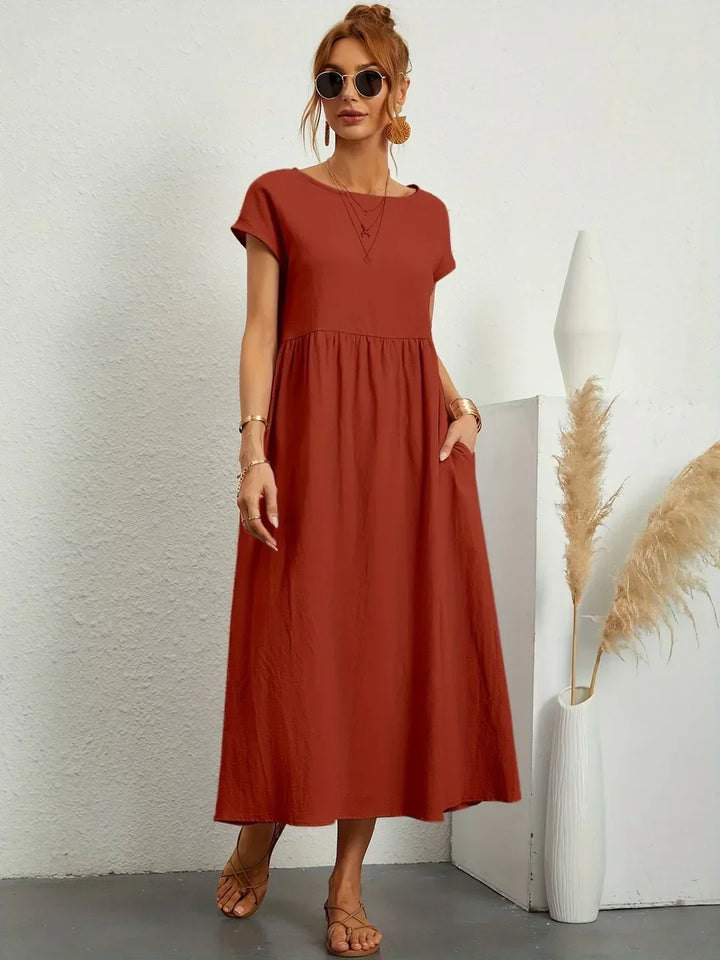 Gabrielle | Timeless Elegance Midi Dress