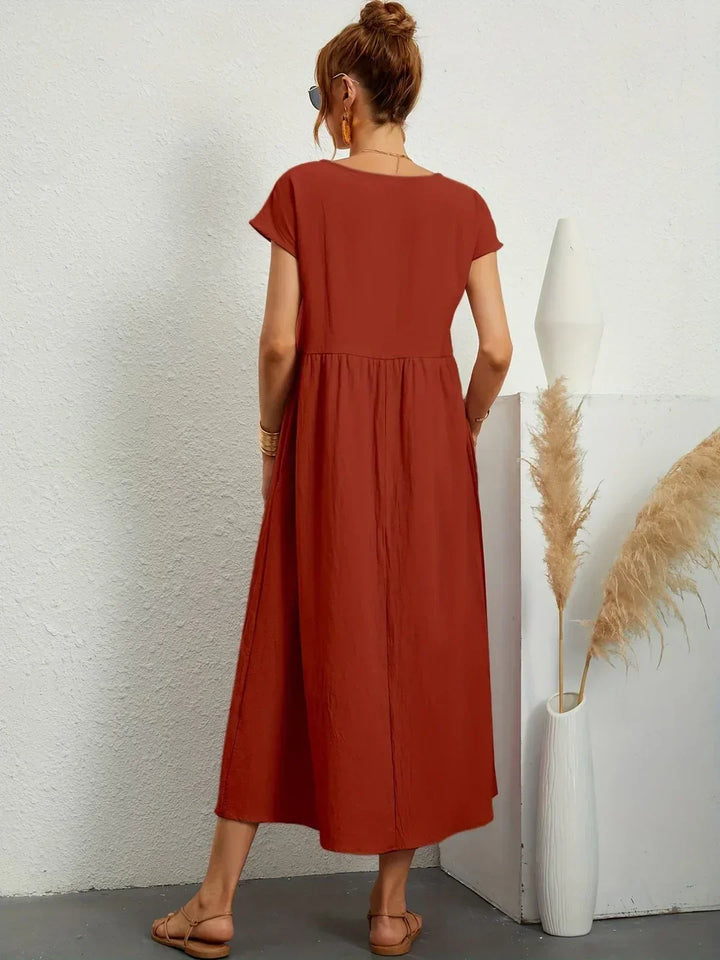 Gabrielle | Timeless Elegance Midi Dress