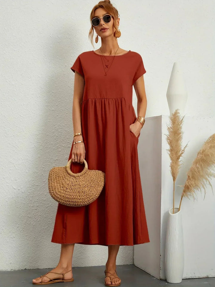 Gabrielle | Timeless Elegance Midi Dress
