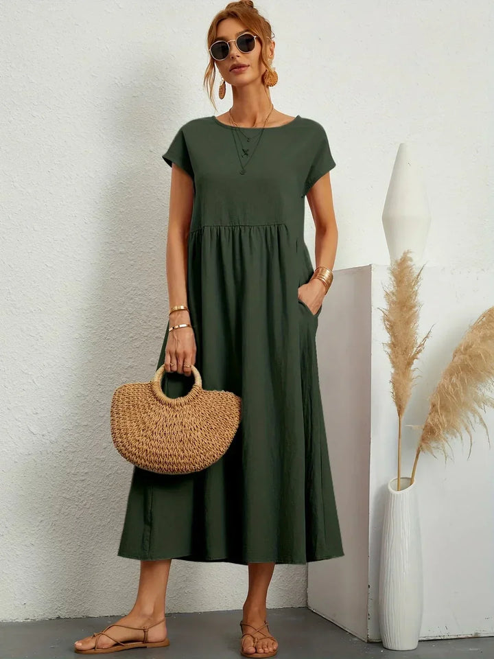 Gabrielle | Timeless Elegance Midi Dress